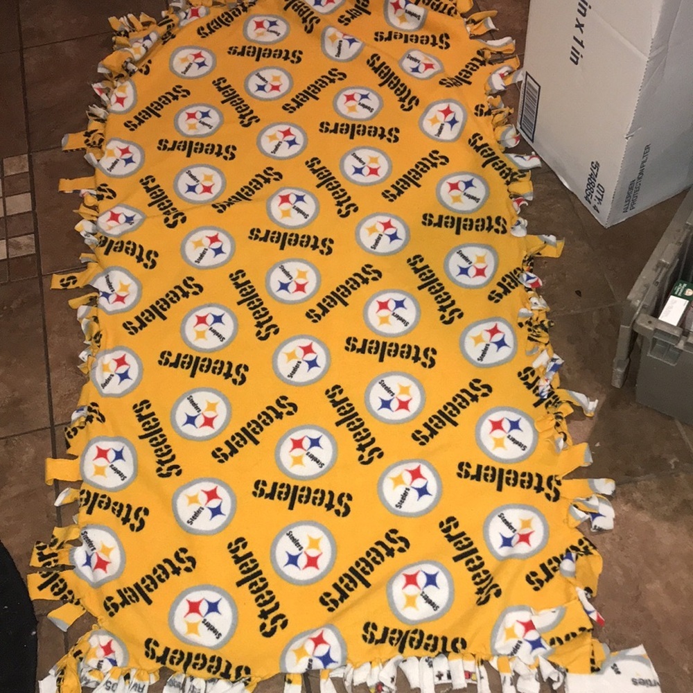 NFL Steelers Fleece Throw